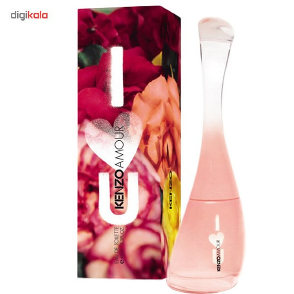 ادو تویلت زنانه کنزو Amour I Love U حجم 40ml