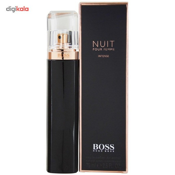 ادو پرفیوم زنانه هوگو باس مدل Nuit Pour Femme Intense حجم 75 میلی لیتر