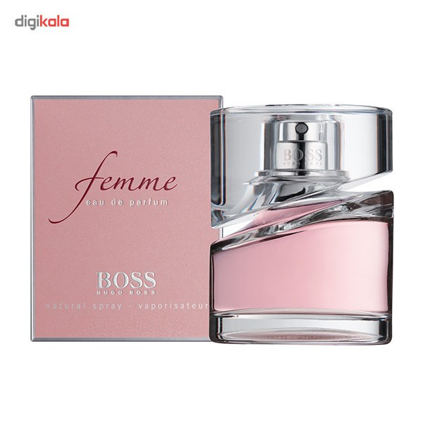 ادو پرفیوم زنانه هوگو باس مدل Femme By Boss حجم 90 میلی لیتر