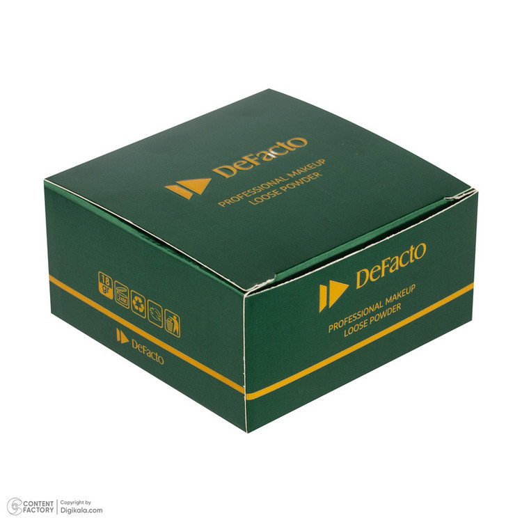 پودر تثبیتکننده آرایش صورت دیفکتو مدل professional وزن 18 گرم