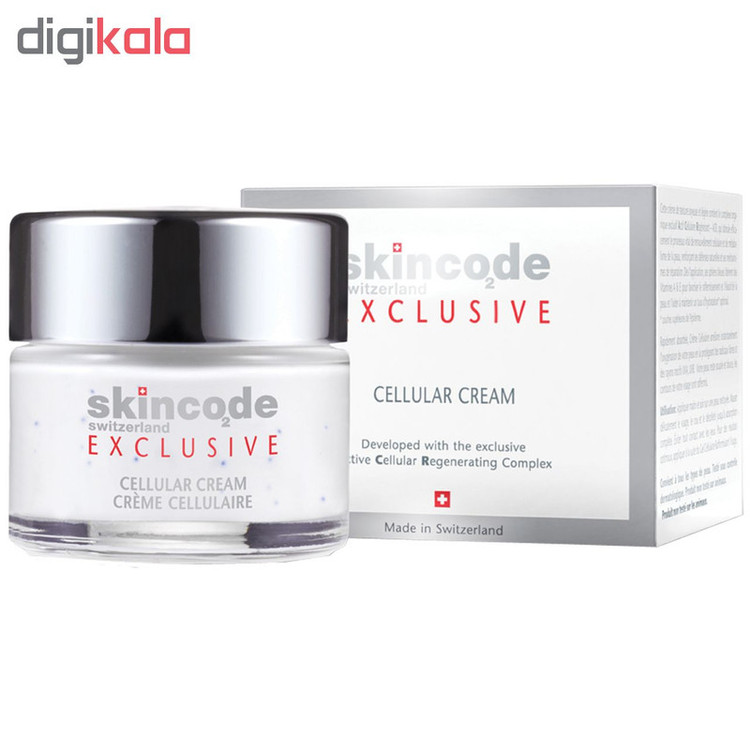 کرم مرطوب کننده اسکین کد مدل Cellular Cream حجم 50 میلی لیتر