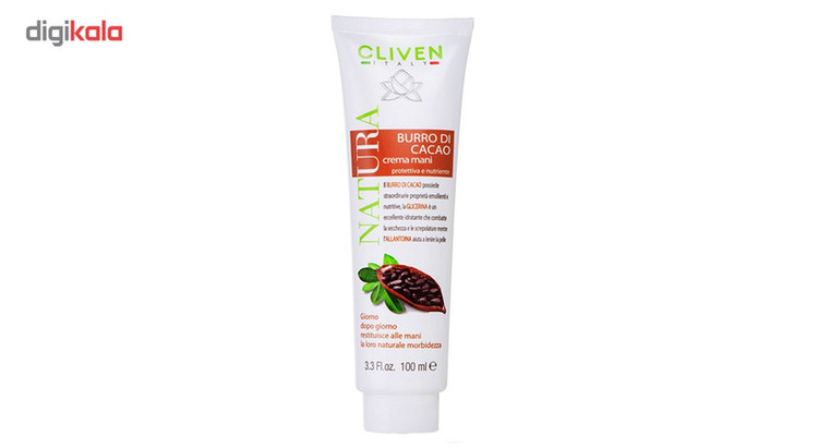 کرم مرطوب کننده دست کلیون مدل Cocoa Butter Hand Cream حجم 100 میلی لیتر