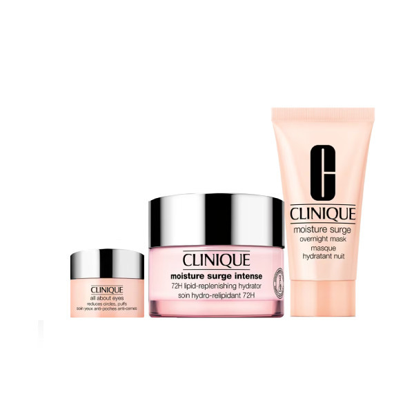 مجموعه مراقبت از پوست کلینیک مدل Hydrate & glow 72H مجموعه 3 عددی