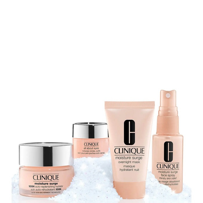 مجموعه مراقبت از پوست کلینیک مدل Moisture Surge Glow بسته 4 عددی