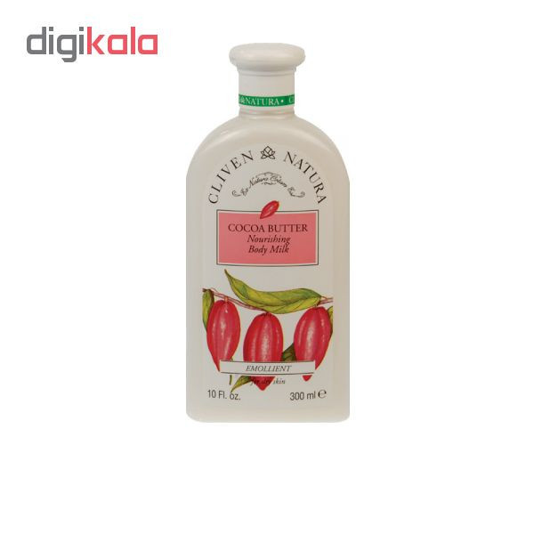 شیر بدن کلیون مدل Cocoa Butter Body Milk حجم 300 میلی لیتر