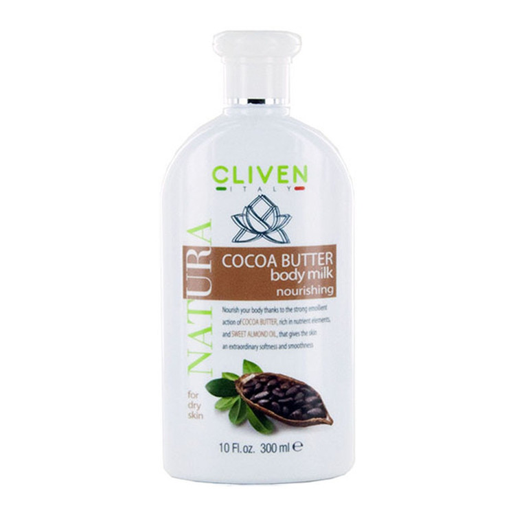 شیر بدن کلیون مدل Cocoa Butter Body Milk حجم 300 میلی لیتر