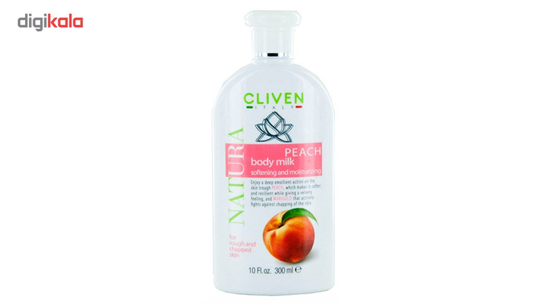 شیر نرم کننده بدن کلیون مدل Peach Body Milk حجم 300 میلی لیتر