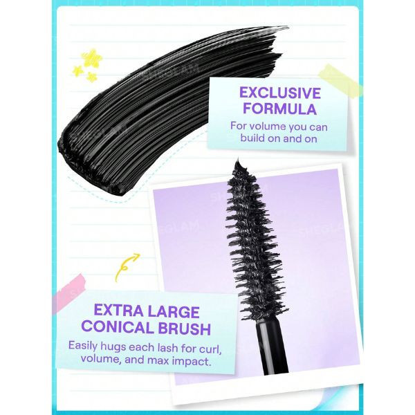ریمل حجمدهنده شیگلم مدل Lashlighter Mega Boost