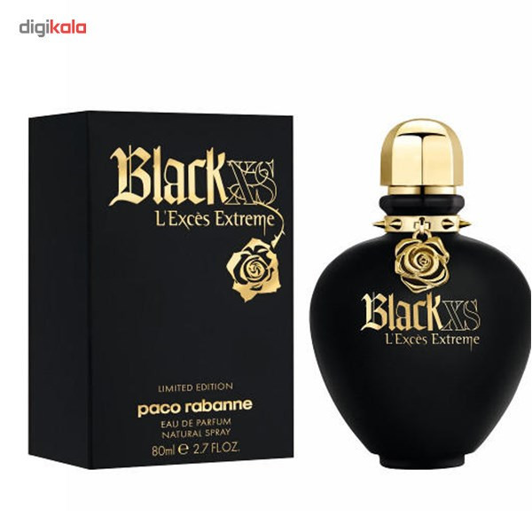 ادو پرفیوم زنانه پاکو رابان Black XS L'Exces Extreme حجم 80ml