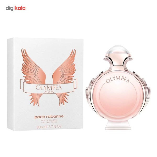 ادو تویلت زنانه پاکو رابان مدل Olympea Aqua حجم 80 میلی لیتر