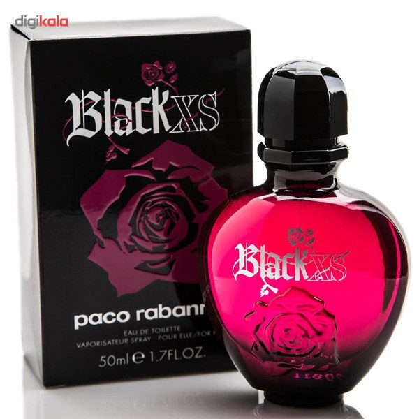 ادو پرفیوم زنانه پاکو رابان مدل Black XS L'Exces for Her حجم 50 میلی لیتر