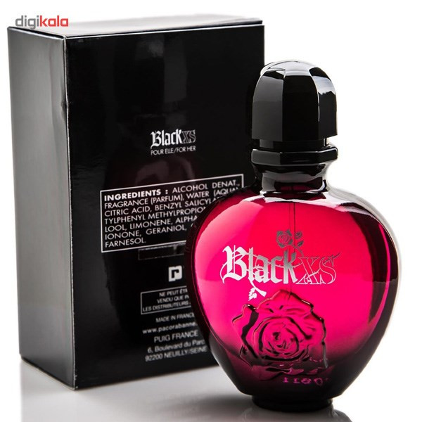 ادو پرفیوم زنانه پاکو رابان مدل Black XS L'Exces for Her حجم 50 میلی لیتر