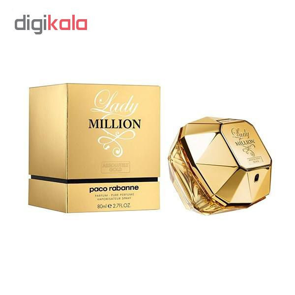ادو پرفیوم زنانه پاکو رابان مدل Lady Million Absolutely Gold