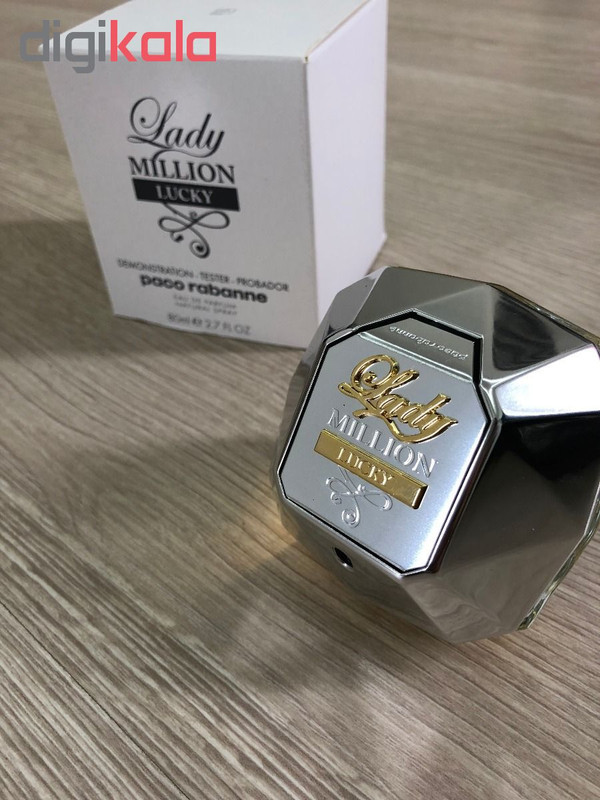 تستر ادو پرفیوم زنانه پاکو رابان مدل Lady Million Lucky حجم 80 میلی لیتر