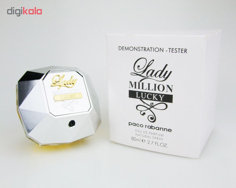 تستر ادو پرفیوم زنانه پاکو رابان مدل Lady Million Lucky حجم 80 میلی لیتر