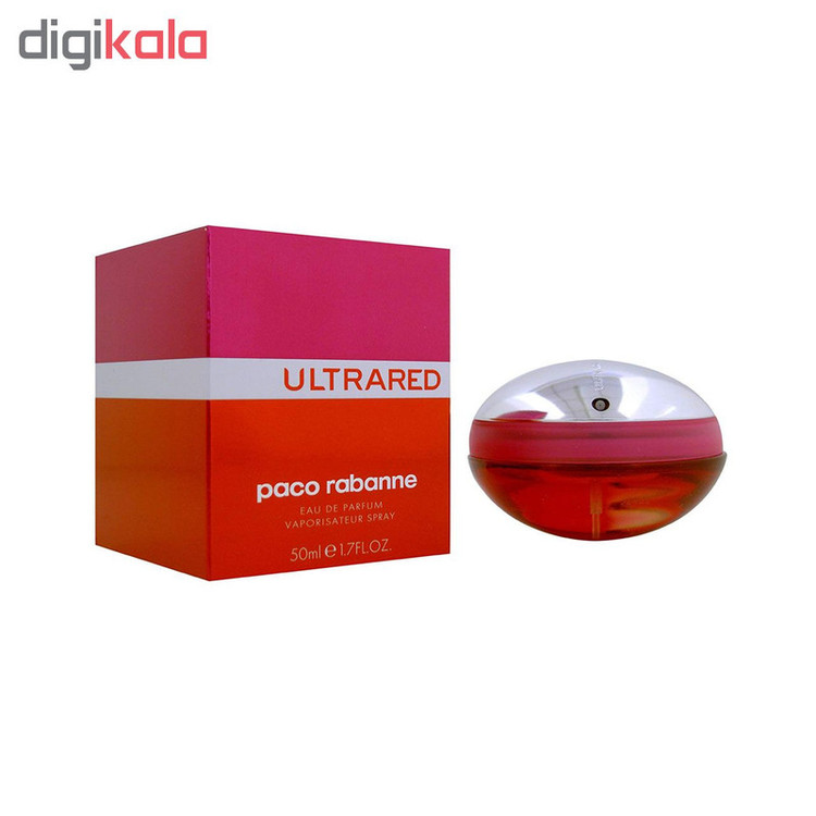 ادو پرفیوم زنانه پاکو رابان مدل Ultra Red حجم 50 میلی لیتر