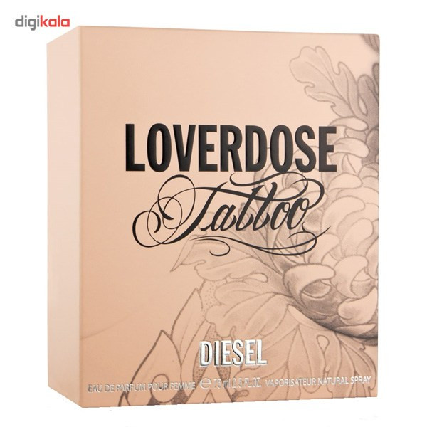 ادو پرفیوم زنانه دیزل مدل Loverdose Tattoo حجم 75 میلی لیتر