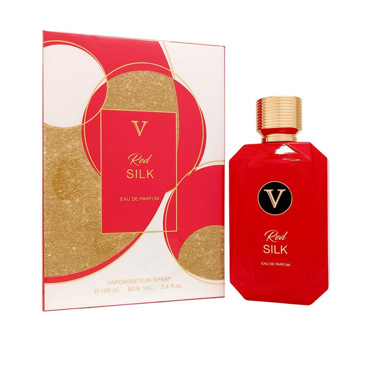 ادوپرفیوم زنانه روبرتو ویزاری مدل RED SILK با رایحه گرم حجم 100 میلیلیتر