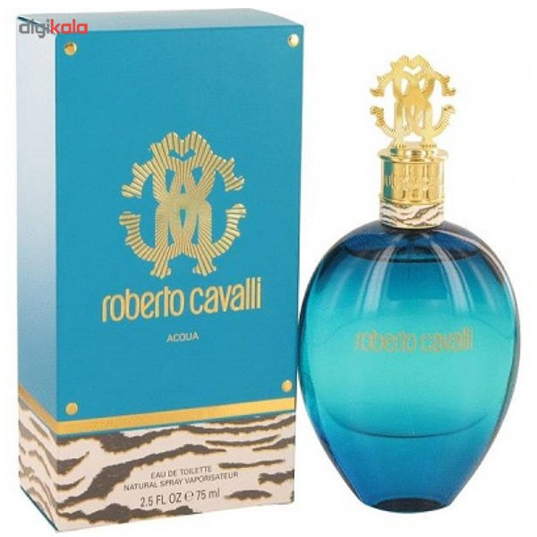 ادو تویلت زنانه روبرتو کاوالی مدل Acqua حجم 75 میلی لیتر