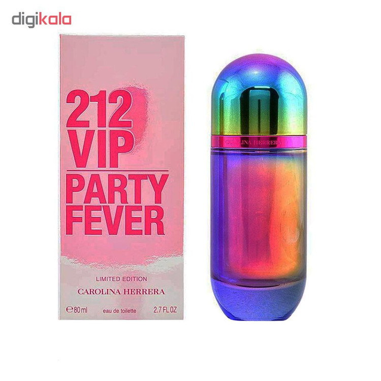 ادو تویلت زنانه کارولینا هررا مدل VIP 212 Party Fever حجم 80 میلی لیتر