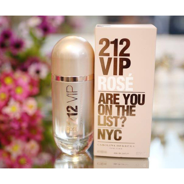 ادو پرفیوم زنانه کارولینا هررا مدل 212VIP Rose حجم 125 میلی لیتر