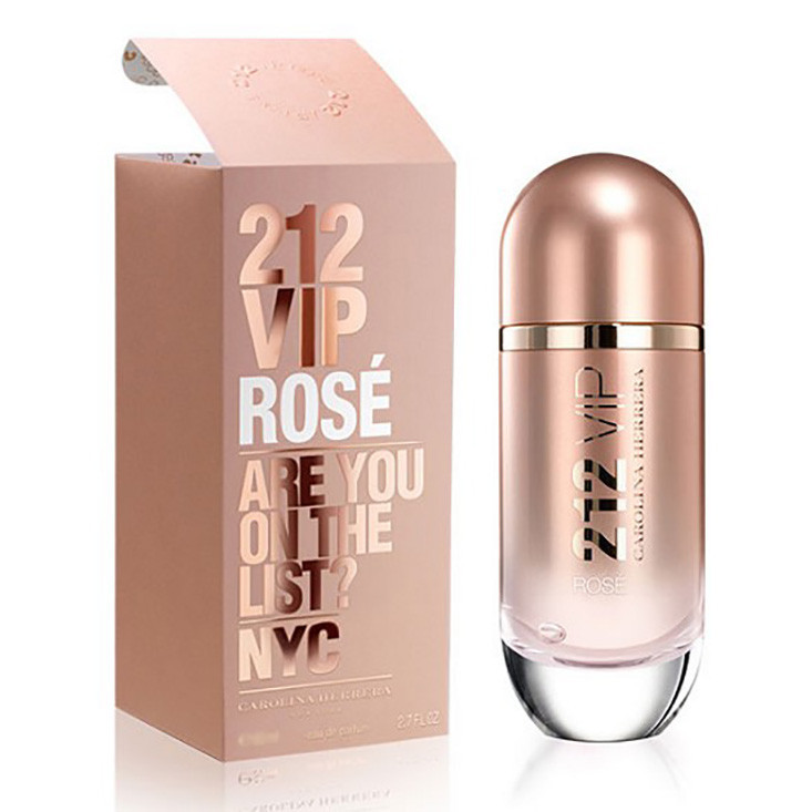 ادو پرفیوم زنانه کارولینا هررا مدل 212VIP Rose حجم 125 میلی لیتر