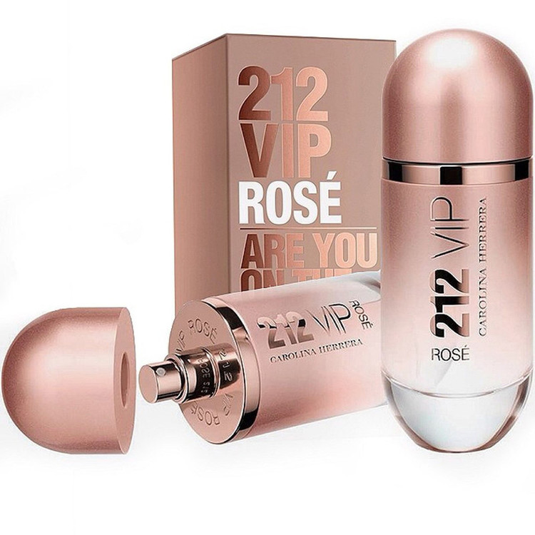 ادو پرفیوم زنانه کارولینا هررا مدل 212VIP Rose حجم 125 میلی لیتر