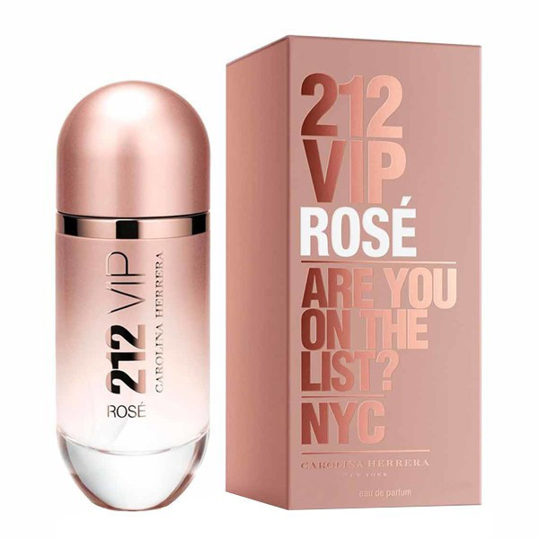 ادو پرفیوم زنانه کارولینا هررا مدل 212VIP Rose حجم 125 میلی لیتر