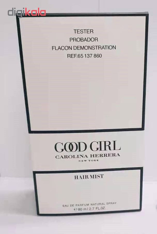 تستر ادو پرفیوم زنانه کارولینا هررا مدل Good Girl hair mistحجم 80 میلی لیتر