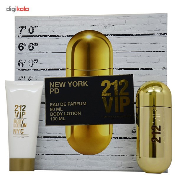 ست ادو پرفیوم زنانه کارولینا هررا مدل 212 VIP حجم 50 میلی لیتر