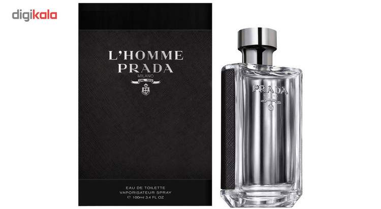 ادو تویلت مردانه پرادا مدل L'Homme حجم 100 میلی لیتر