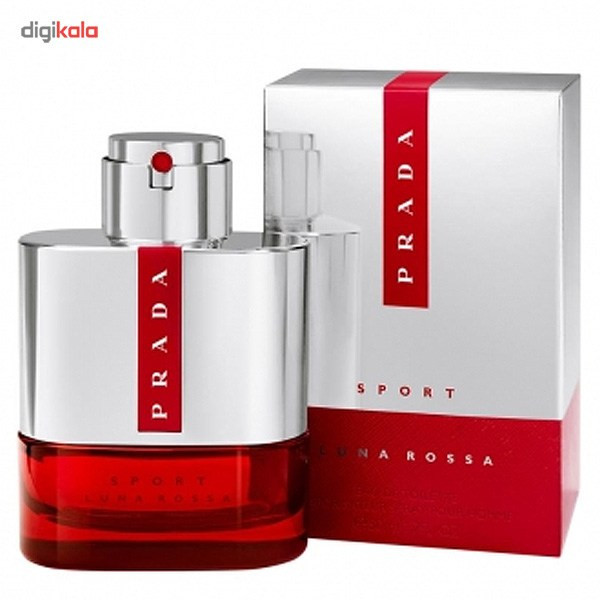 ادو تویلت مردانه پرادا مدل Luna Rossa Sport حجم 50 میلی لیتر