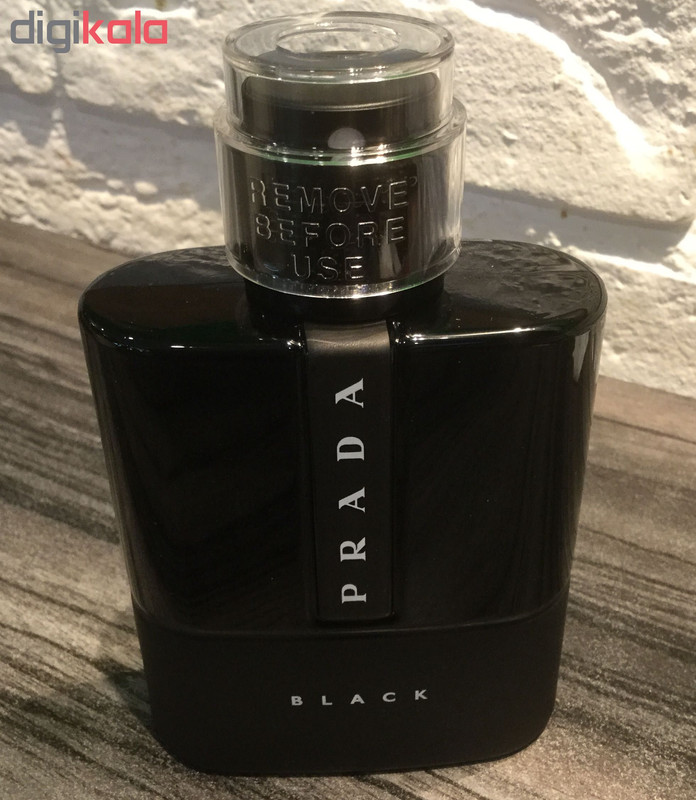 تستر ادو پرفیوم مردانه پرادا مدل Luna Rossa Black حجم 100 میلی لیتر