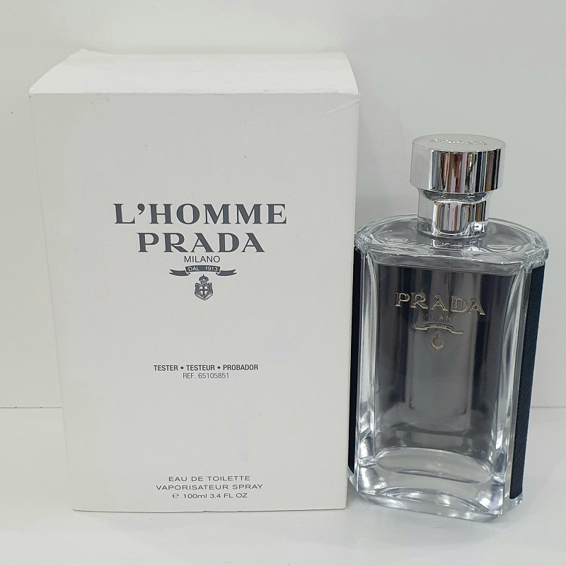 تستر ادو تویلت مردانه پرادا مدل L'Homme حجم 100 میلی لیتر