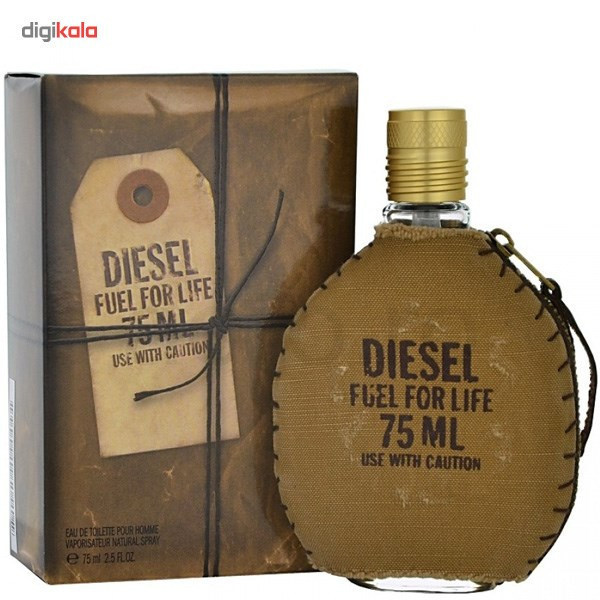 ادو تویلت مردانه Fuel For Life حجم 75ml