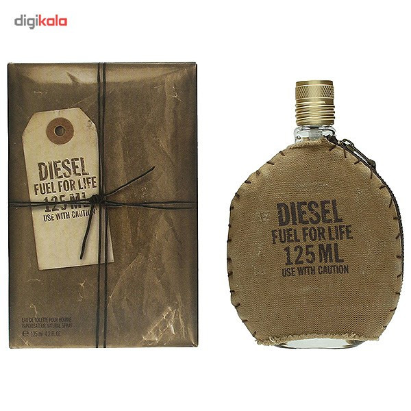 ادو تویلت مردانه دیزل مدل Fuel for Life Homme حجم 125 میلی لیتر