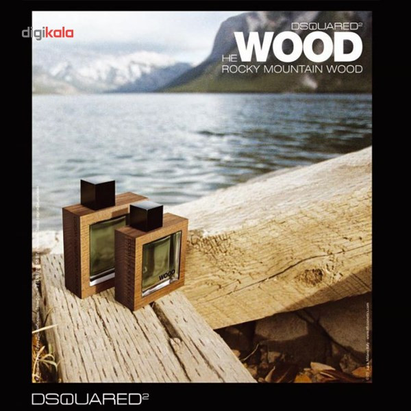 ادو تویلت مردانه دیسکوارد مدل He Wood Rocky Mountain Wood حجم 100 میلی لیتر