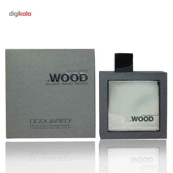 ادو تویلت مردانه دیسکوارد مدل He Wood Silver Wind Wood حجم 100 میلی لیتر