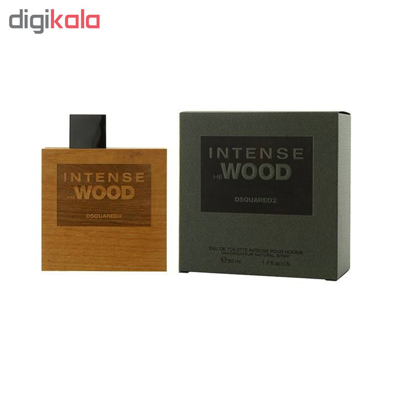 ادو تویلت مردانه دیسکوارد مدل Intense He Wood حجم 50 میلی لیتر