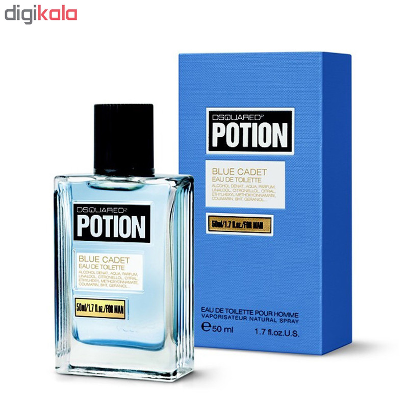 ادو تویلت مردانه دیسکوارد مدل Potion Blue Cadet حجم 50 میلی لیتر