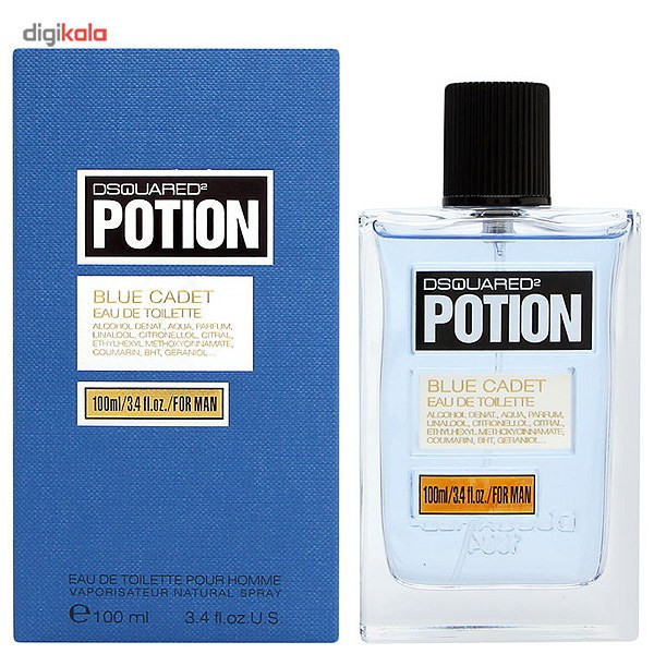 ادو تویلت مردانه دیسکوارد مدل Potion Blue Cadet حجم 100 میلی لیتر