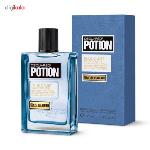 ادو تویلت مردانه دیسکوارد مدل Potion Blue Cadet حجم 100 میلی لیتر