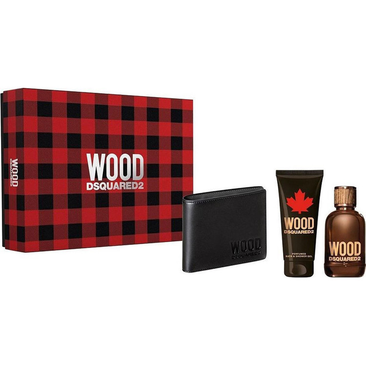 ست ادو تویلت مردانه دیسکوارد مدل Wood حجم 100 میلی لیتر