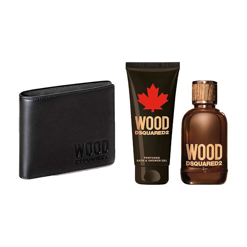 ست ادو تویلت مردانه دیسکوارد مدل Wood حجم 100 میلی لیتر