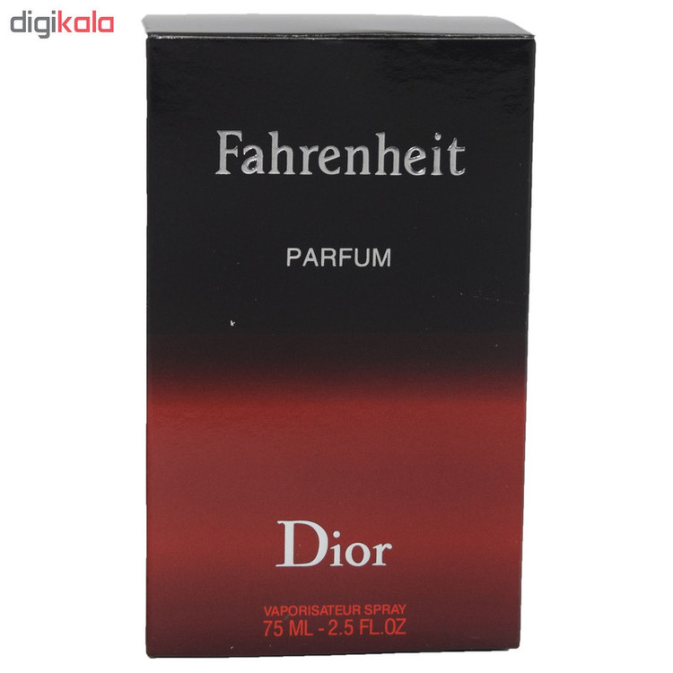 ادو پرفیوم مردانه دیور مدل Fahrenheit حجم 75 میلی لیتر
