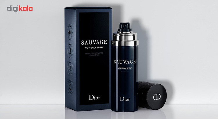 ادو تویلت مردانه دیور مدل Sauvage Very Cool Spray حجم 100 میلی لیتر