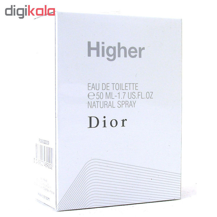 ادوتویلت مردانه دیور مدل Higher dior حجم 50 میلی لیتر
