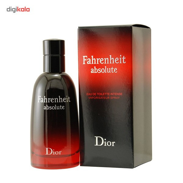 ادو تویلت مردانه دیور مدل Fahrenheit Absolute حجم 50 میلی لیتر