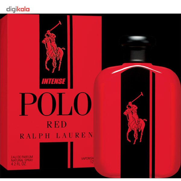 ادو پرفیوم مردانه رالف لورن مدل Polo Red Intense حجم 125 میلی لیتر