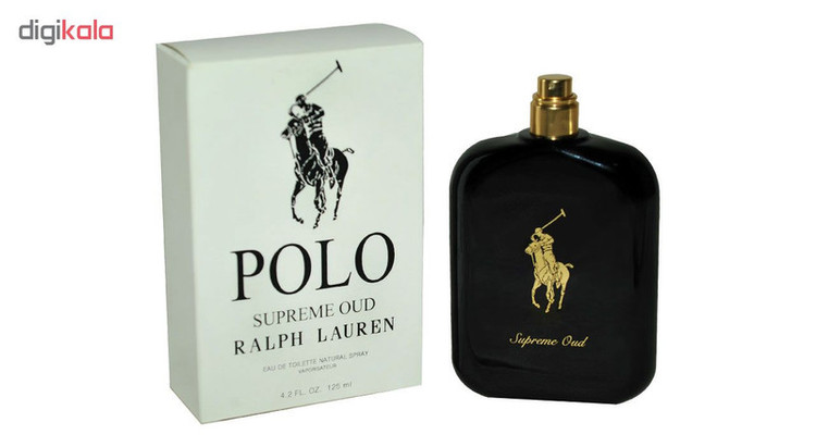 تستر ادو تویلت مردانه رالف لورن مدل Polo Black Superme OUD حجم 125 میلیلیتر